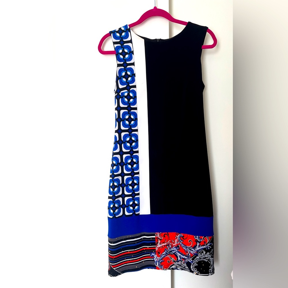 2 for 25 Joseph Ribkoff Blocked Dress Size: 6 CAD/US